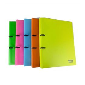 Önder 122-23 Rainbow Colors 4 Halkalı PVC Pembe Klasör