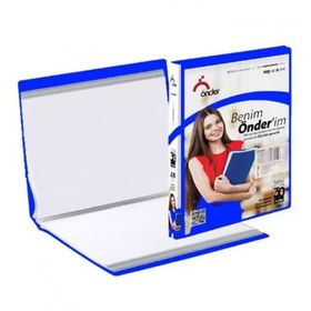 Önder 1260 PP Ön Cepli 60 Poşetli Mavi Sunum Dosyası