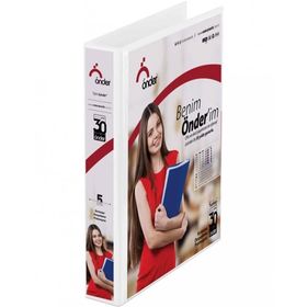 Önder 2007-5 7 cm 2 Halkalı Beyaz Firma Klasörü