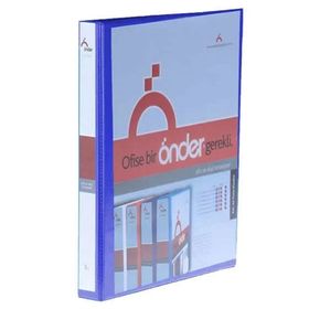 Önder 2012-5 2 cm 4 Halkalı Lacivert Firma Klasörü