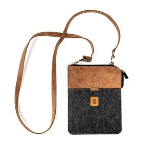 Önder 538-03 Messenger Siyah Askılı Keçe Çanta