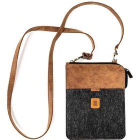 Önder 538-03 Messenger Siyah Askılı Keçe Çanta