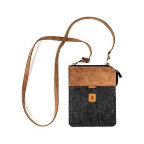 Önder 538-03 Messenger Siyah Askılı Keçe Çanta