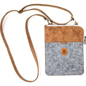 Önder 538-04 Messenger Gri Askılı Keçe Çanta