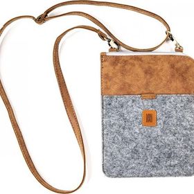 Önder 538-04 Messenger Gri Askılı Keçe Çanta