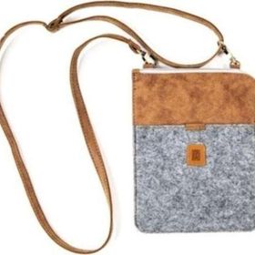 Önder 538-04 Messenger Gri Askılı Keçe Çanta