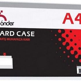 Önder 6438 A4 Magnetli Afiş Muhafaza Kabı