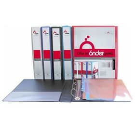 Önder A4 2015 5cm 4 Halka Beyaz Firma Klasörü