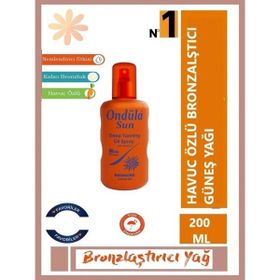 Ondüla Sun 200 ml Bronzlaştırıcı Havuç Yağlı Güneş Sprey