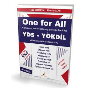 One For All A Grammar And Vocabulary Practice Book For Yds-Pelikan Yayınları