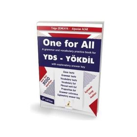 One For All A Grammar And Vocabulary Practice Book For Yds-Pelikan Yayınları