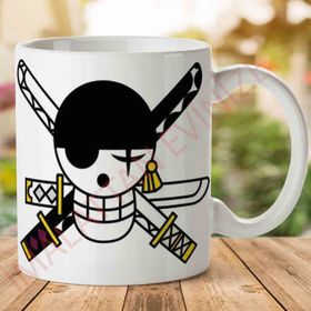 One Piece Zoro Flag Baskılı Kupa Bardak