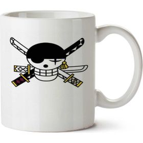 One Piece Zoro Flag Baskılı Kupa Bardak