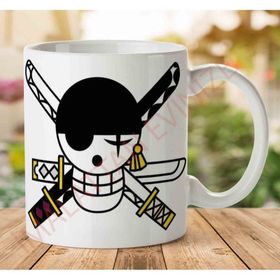 One Piece Zoro Flag Baskılı Kupa Bardak