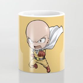 One Punch Man Saitama Porselen Kupa Bardak