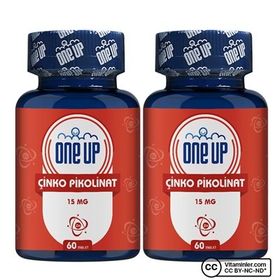One Up Çinko Pikolinat 15 mg 60 Tablet