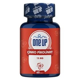 One Up Çinko Pikolinat 15 mg İçeren 60 Tablet