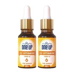 One Up D3 Vitamini 1000 IU 2x20 ml Damla