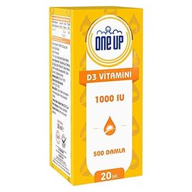 One Up D3 Vitamini 1000 IU İçeren 20 ml Damla