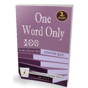 One Word Only 100 Cloze Tests With a Detailed Answer Key - Çağlar Kök Sedef Şener Öznur Alver Yücel Engin Yaşar Serap Gürel