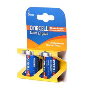 Onecell Ultra Dijital Alkalin 2'li C Pil