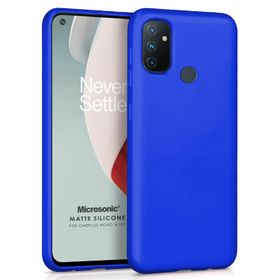 OnePlus Nord N100 Mavi Kılıf Auto Focus Serisi Soft Premium Standlı Yüzüklü Kapak