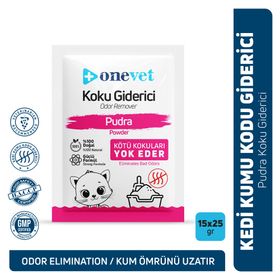 Onevet 15x25 gr Pudra Kedi Kumu Koku Giderici