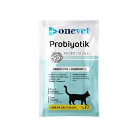 Onevet 30x1 gr Sindirim ve Bağışıklık Güçlendirici Kediler İçin Probiyotik Saşe