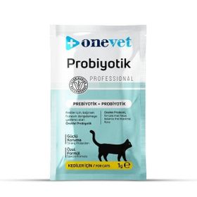Onevet 30x1 gr Sindirim ve Bağışıklık Güçlendirici Kediler İçin Probiyotik Saşe