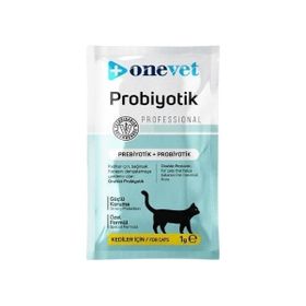 Onevet 30x1 gr Sindirim ve Bağışıklık Güçlendirici Kediler İçin Probiyotik Saşe