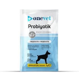 Onevet 30x1 gr Sindirim ve Bağışıklık Güçlendirici Köpekler İçin Probiyotik Saşe