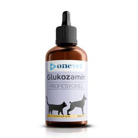 Onevet Glukozamin 50 ml Kedi ve Köpekler için Eklem Kıkırdak Sağlığı Destekleyici Damla