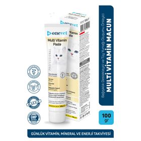 Onevet Multi Vitamin Paste Bağışıklık Destekleyici 100 gr Kedi Maltı