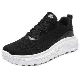 Onewus Fashion Low Rise Siyah Beyaz Kalın Taban Çok Yönlü Erkek Outdoor Ayakkabı
