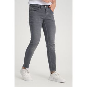 Onezero 3002-3 Dar Kesim Gri Skinny Fit Erkek Jean Pantolon