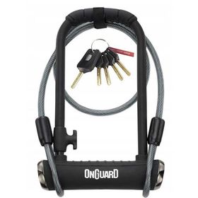 Onguard 8005X Pitbull Dt Kablolu Anahtarlı U Kilit