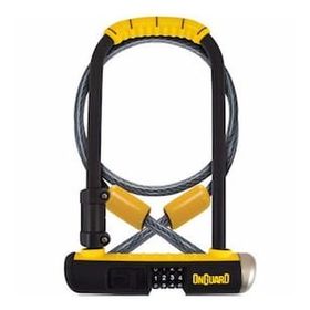 Onguard 8012C Şifreli Bulldog Combo Dt Kablolu U Kilit