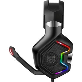 Onikuma K10 Pro RGB Renkli Oyuncu Kulaklığı 3.5mm Siyah