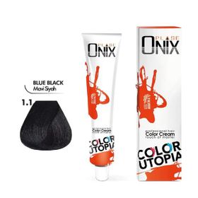 Onix (Morfose) Tüp Saç Boyası 60 ml 1.1 (mavi siyah)