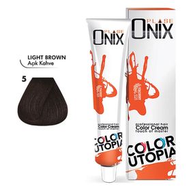 Onix (Morfose) Tüp Saç Boyası 60 ml 5 ( açık kahve)