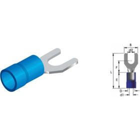 Onka 8076-8 LV 2.5 mm 200 Adet Çatal Tip Uç