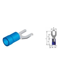 Onka 8076-8 LV 2.5 mm 200 Adet Çatal Tip Uç