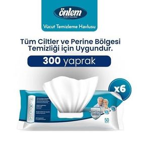 Önlem 300 Adet Vücut Temizleme Havlusu