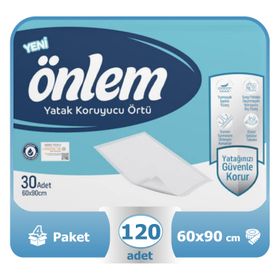 Önlem 60x90 cm 120 Adet Yatak Koruyucu Örtü