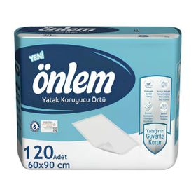 Önlem 60x90 cm 120 Adet Yatak Koruyucu Örtü