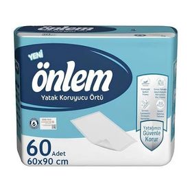 Önlem 60x90 cm 60 Adet Yatak Koruyucu Örtü