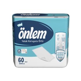 Önlem 60x90 cm 60 Adet Yatak Koruyucu Örtü