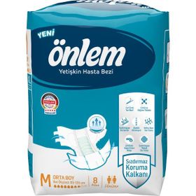 Önlem 8 Adet Medium Yetişkin Hasta Bezi