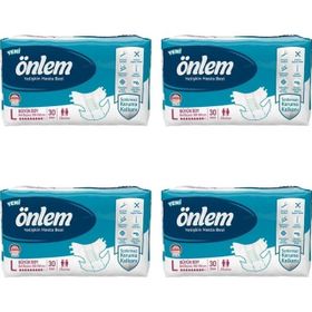 Önlem Belbantlı L 120 Adet Yetişkin Hasta Bezi
