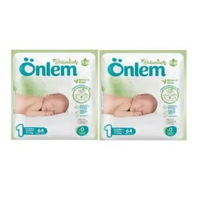 Önlem Botanika No:1 Yenidoğan 128 Adet Bebek Bezi